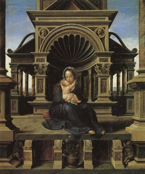 Bernard van orley The Virgin of Louvain china oil painting image